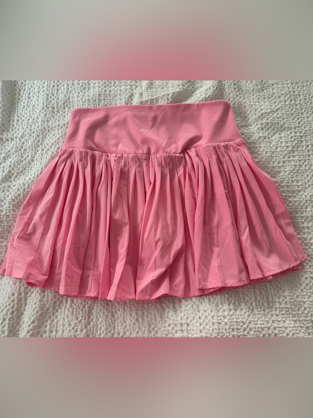 All in Motion - Pink Pleated Skort - Picture 2 of 4